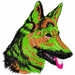 Dogs Embroidery Design 12 Dogs Embroidery Design 12